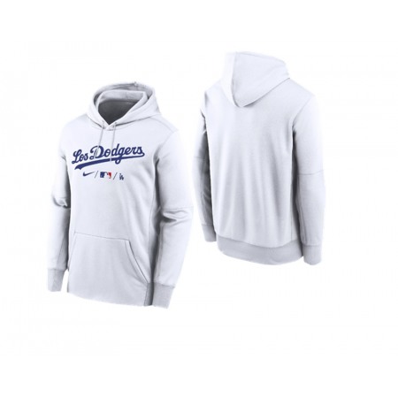 Men's Los Angeles Dodgers White 2021 City Connect Hoodie