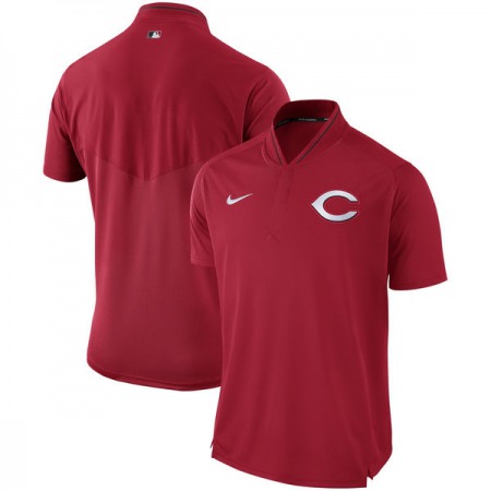 Men's Cincinnati Reds Red Authentic Collection Elite Performance Polo