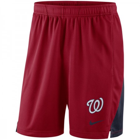 Men's Washington Nationals Red Franchise Performance Shorts