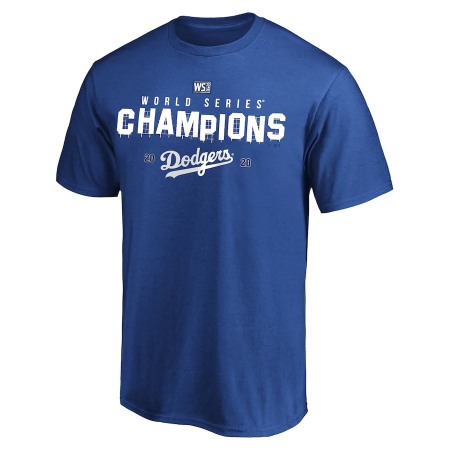 Men's Los Angeles Dodgers Royal 2020 World Series Champions T-shirt