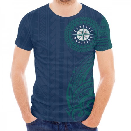 Men's Seattle Mariners Navy T-Shirt