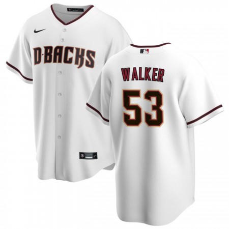 Men's Arizona Diamondbacks #53 Christian Walker White Cool Base Stitched Baseball Jersey