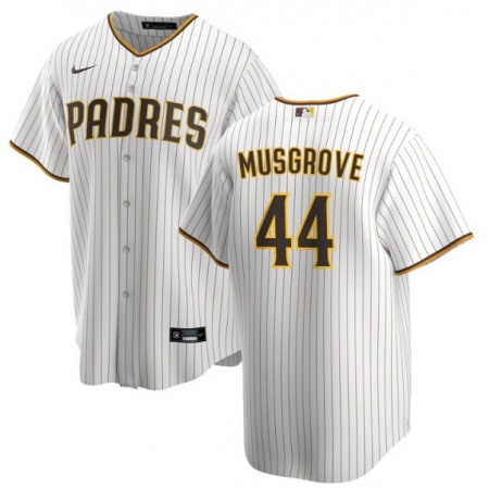 Youth San Diego Padres #44 Joe Musgrove White Stitched Baseball Jersey