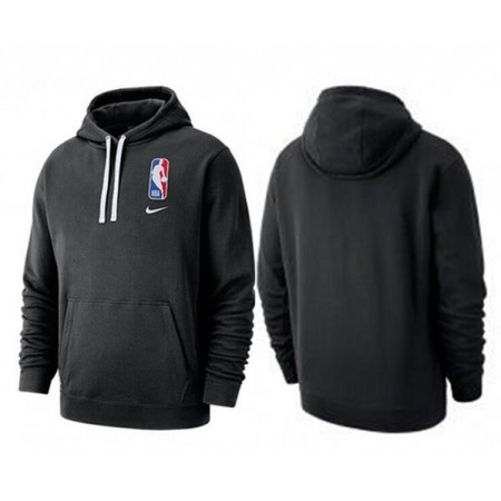 Men's Black Pullover Hoodie