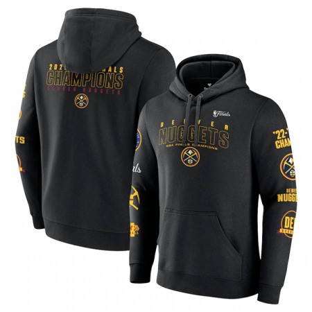 Men's Denver Nuggets Black 2023 xtra Innings Pullover Hoodie