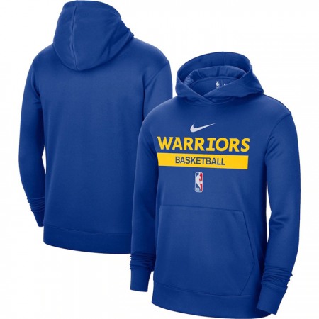 Men's Golden State Warriors Royal Spotlight Fleece Overhead Hoodie