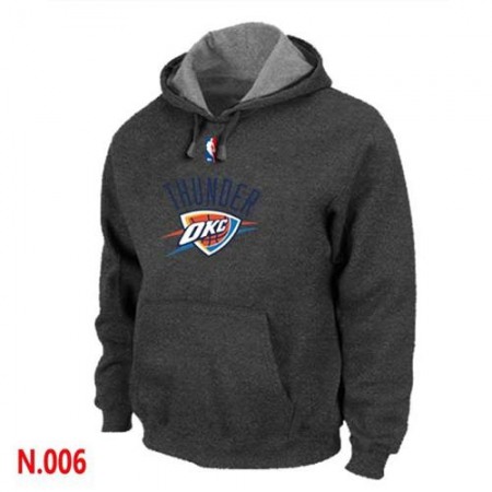 NBA Oklahoma City Thunder Pullover Hoodie Dark Grey