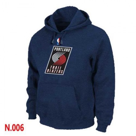 NBA Portland Trail Blazers Pullover Hoodie Dark Blue