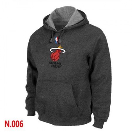 NBA Miami Heat Pullover Hoodie Dark Grey