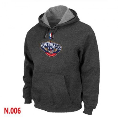 NBA New Orleans Pelican Pullover Hoodie Dark Grey