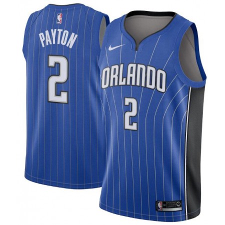 Men's Orlando Magic #2 Elfrid Payton Royal Icon Edition Stitched Swingman Jersey