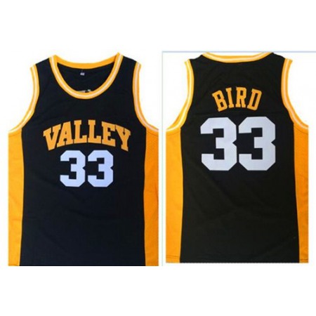 Celtics #33 Larry Bird Black Springs Valley High School Stitched NBA Jersey