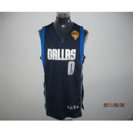 Mavericks 2011 Finals Patch #0 Shawn Marion Blue Stitched NBA Jersey