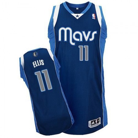 Revolution 30 Mavericks #11 Monta Ellis Navy Blue Stitched NBA Jersey