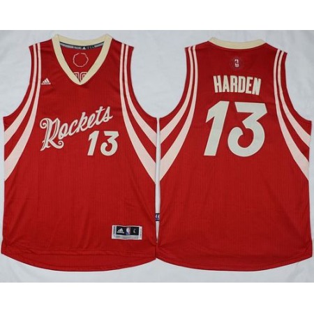 Rockets #13 James Harden Red 2015-2016 Christmas Day Stitched NBA Jersey