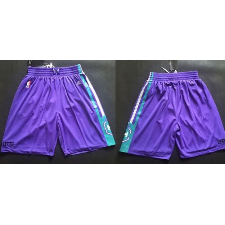 Charlotte Hornets Purple NBA Shorts