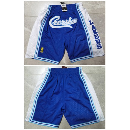 Men's Los Angeles Lakers Blue Shorts (Run Small)