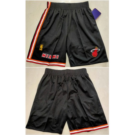 Men's Miami Heat Black Shorts (Run Small)