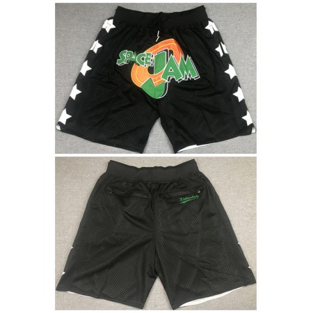 Men's Space Jam Tune Squad Black Shorts (Run Small)