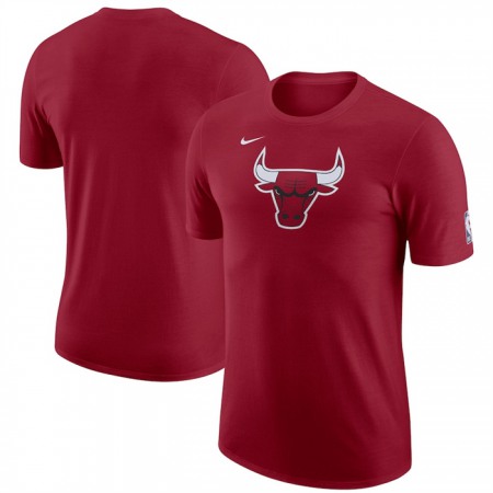 Men's Chicago Bulls Red 2022/23 City Edition Essential Warmup T-Shirt