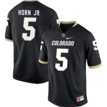 Men's Colorado Buffaloes Active Player Custom Black Stitched Football Jersey