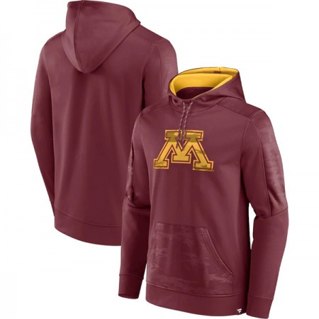 Men's Minnesota Golden Gophers Maroon On The Ball Pullover Hoodie