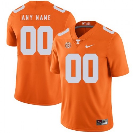 Men's Tennessee Volunteers ACTIVE PLAYER Custom Orange Stitched Baseball Jersey