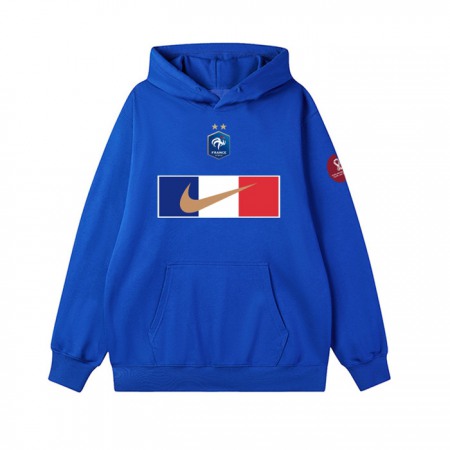 Men's France World Cup Soccer Hoodie Royal