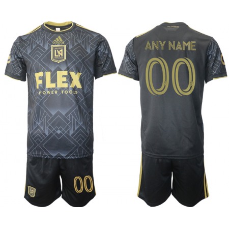 Men's Los Angeles Football Club Custom Black Soccer Jersey Suit