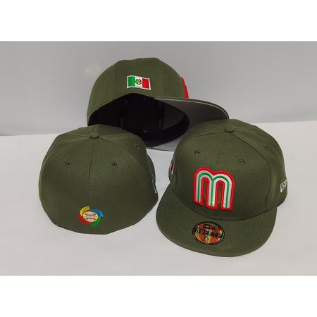 Mexico National Baseball Team Fitted Hat