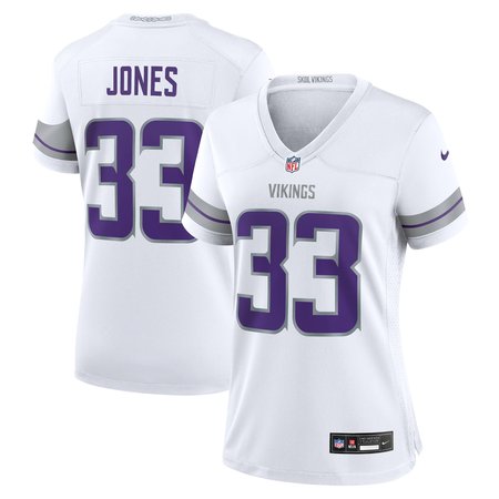 Women's Nike Aaron Jones White Minnesota Vikings Alternate Game Player Jersey