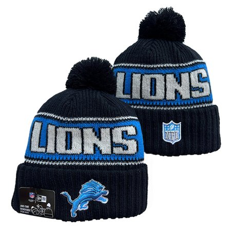 Detroit Lions Knit Hat