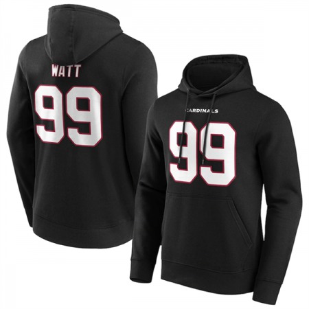 Men's Arizona Cardinals #99 J.J. Watt Black Hoodie