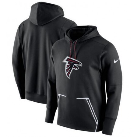 Men's Nike Atlanta Falcons Black Champ Drive Vapor Speed Pullover Hoodie