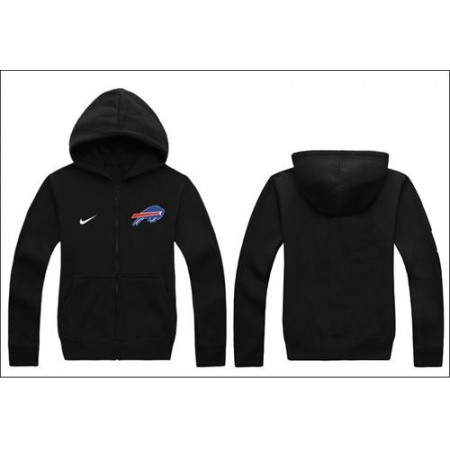 Nike Buffalo Bills Authentic Logo Hoodie Black