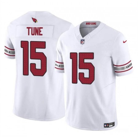 Men's Arizona Cardinals #15 Clayton Tune White 2023 F.U.S.E. Vapor Untouchable Limited Stitched Football Jersey