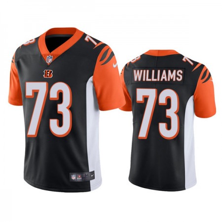 Men's Cincinnati Bengals #73 Jonah Williams Black Vapor Untouchable Limited Stitched Jersey