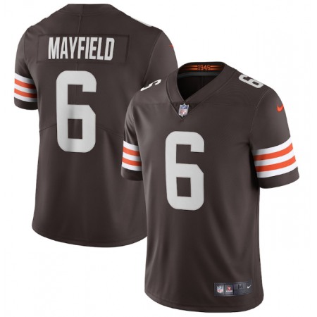 Men's Cleveland Browns #6 Baker Mayfield?New Brown Vapor Untouchable Limited NFL Stitched Jersey