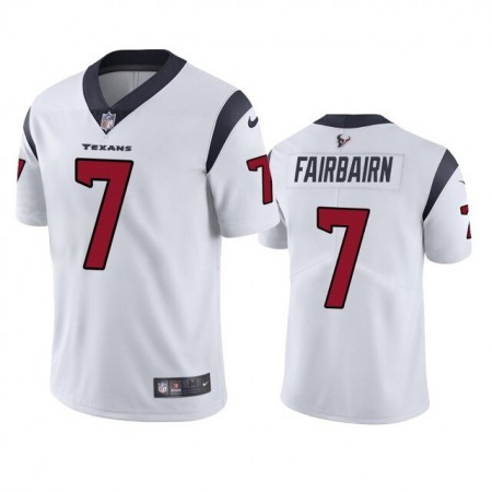 Men's Houston Texans #7 Ka'imi Fairbairn New White Vapor Untouchable Limited Stitched Jersey