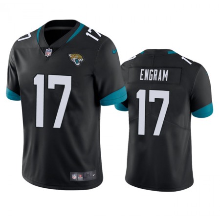 Men's Jacksonville Jaguars #17 Evan Engram Black Vapor Untouchable Limited Stitched Jersey