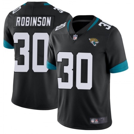 Men's Jacksonville Jaguars #30 James Robinson Black Vapor Untouchable Limited Stitched Jersey