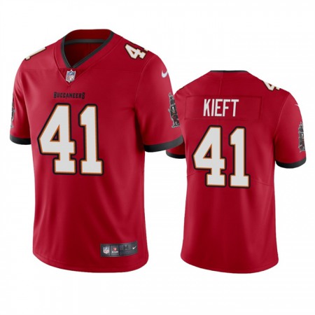 Men's Tampa Bay Buccaneers #41 Ko Kieft Red Vapor Untouchable Limited Stitched Jersey