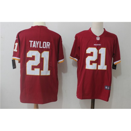 Men's Nike Washington Redskins #21 Sean Taylor Red Stitched NFL Vapor Untouchable Limited Jersey