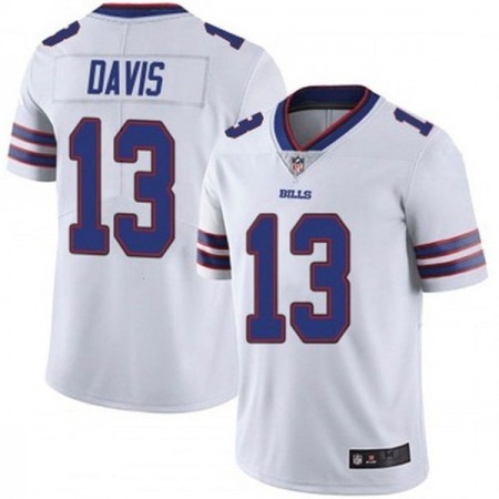 Youth Buffalo Bills #13 Gabriel Davis White Vapor Untouchable Limited Stitched Jersey