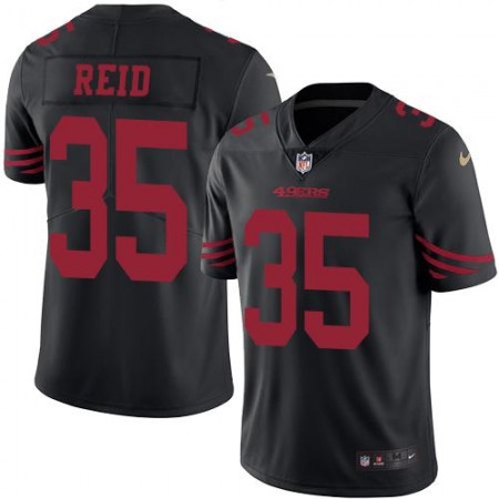 Nike 49ers #35 Eric Reid Black Youth Stitched NFL Limited Rush Jersey