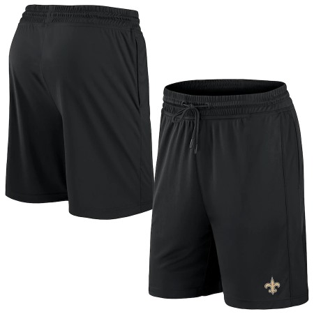 Men's New Orleans Saints Black Performance Shorts