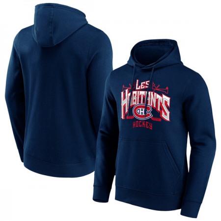 Men's Montreal Canadiens Navy Hometown Graphic Hoodie