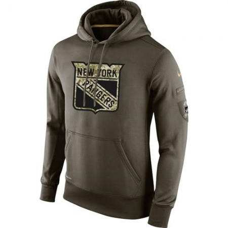 Men's New York Rangers Nike Salute To Service NHL Hoodie