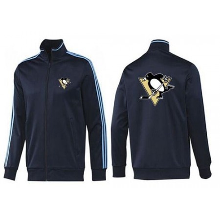 NHL Pittsburgh Penguins Zip Jackets Dark Blue