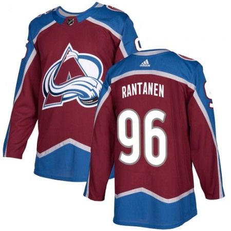 Men's Adidas Colorado Avalanche #96 Mikko Rantanen Burgundy Stitched NHL Jersey